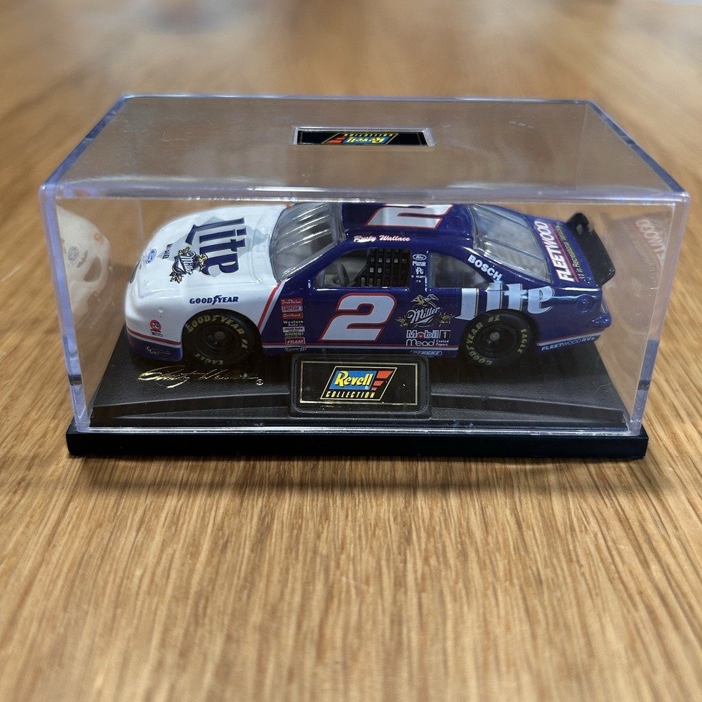 RARE Vintage Revell Collection Rusty Wallace #2 Miller Lite 97 Ford Thunderbird
